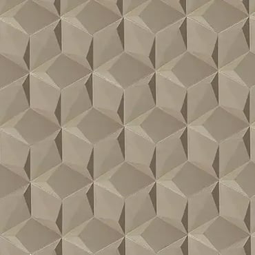 Avente Acclivity Sand Pinwheel 3D Hexagon Tile